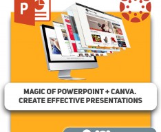 Magic of POWERPOINT + Canva. Create effective presentations - Programming for children in Stockholm