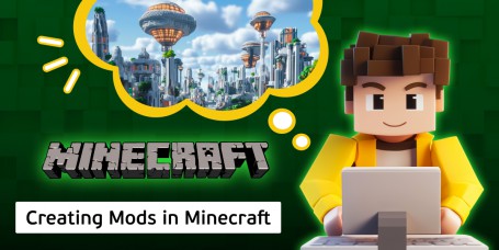 Creating Mods in Minecraft - Programming for children in Stockholm