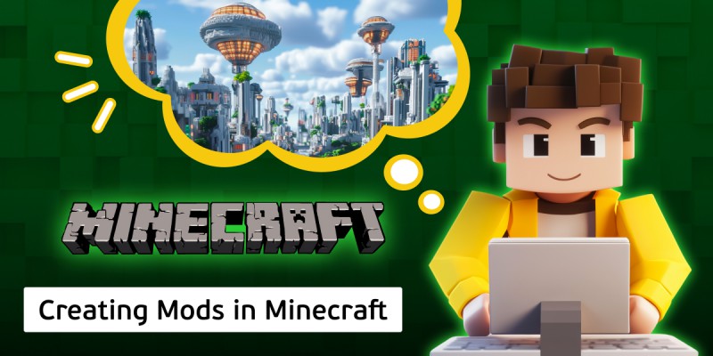 Creating Mods in Minecraft - Programming for children in Stockholm